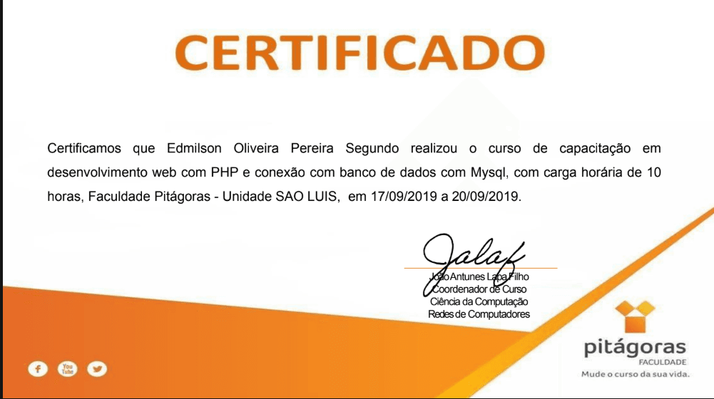 PHP com Banco de Dados